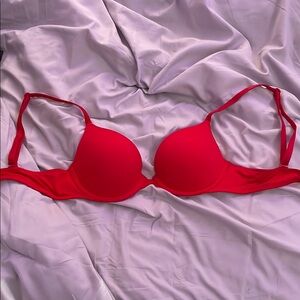 Red Women's Bra
